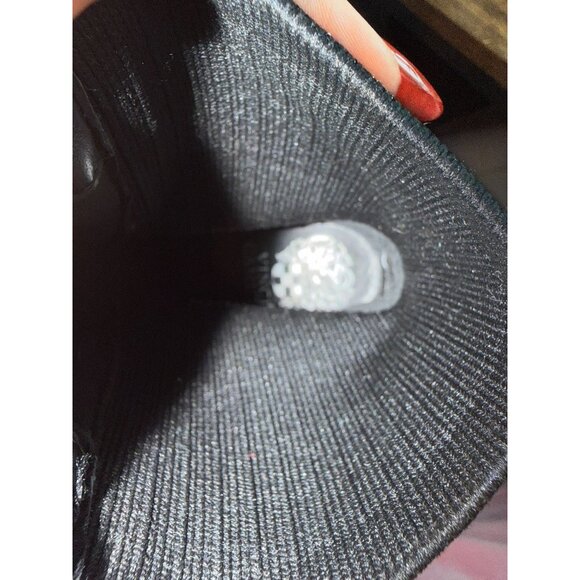 Vince Camuto Sarlaa Ribbed Ankle Booties Women Size 9M Black Block Heel Modern - Picture 15 of 15